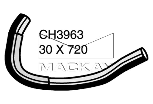 Mackay Bottom Radiator Hose CH3963