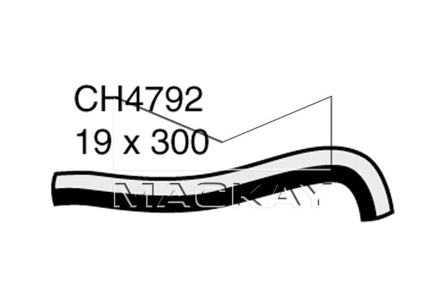 Mackay Heater Hose CH4792