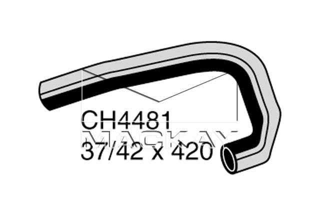 Mackay Bottom Radiator Hose CH4481