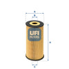 UFI Filters Oil Filter 25.170.00