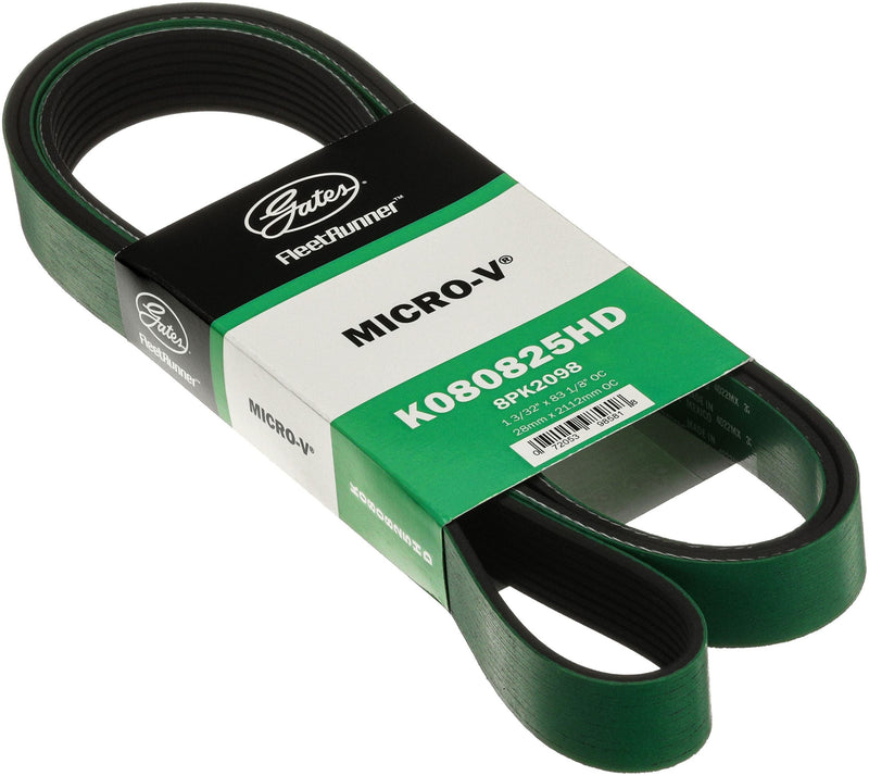 Gates Heavy Duty Micro-V Belt 8PK2098HD