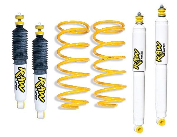 RAW 4x4 2 Inch 50mm RAW Nitro 4x4 Lift Kit to suit