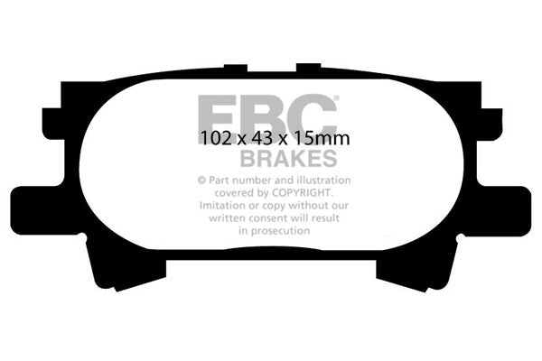 EBC Brake Pad Set DP61682