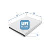 UFI Filters Cabin Air Filter 53.137.00