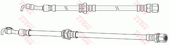 TRW Brake Hose PHD948