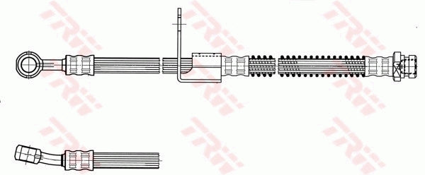 TRW Brake Hose PHD958