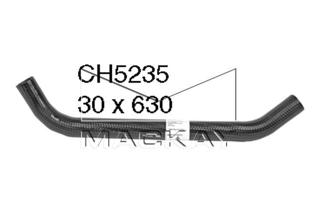 Mackay Top Radiator Hose CH5235