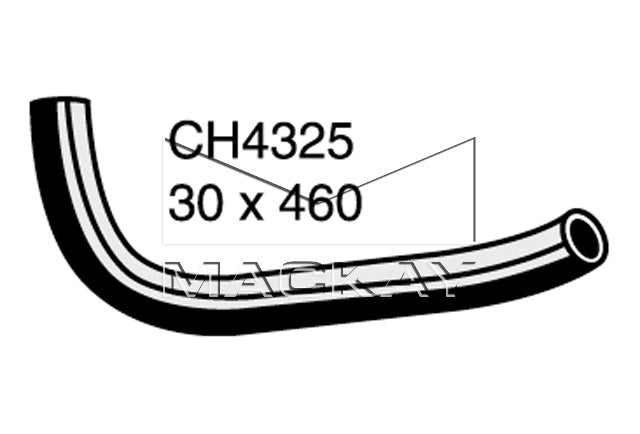 Mackay Bottom Radiator Hose CH4325