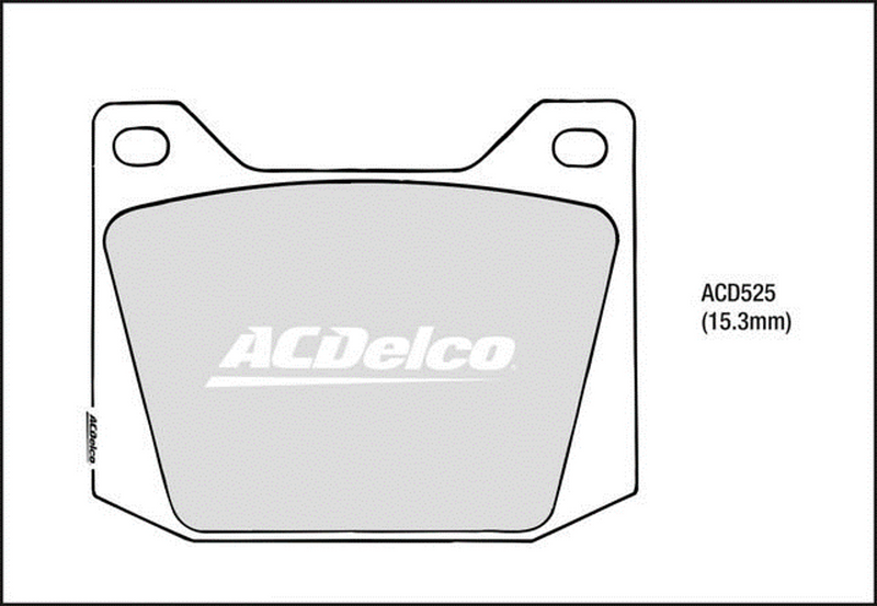 ACDelco Durastop Brake Pad Set ACD525