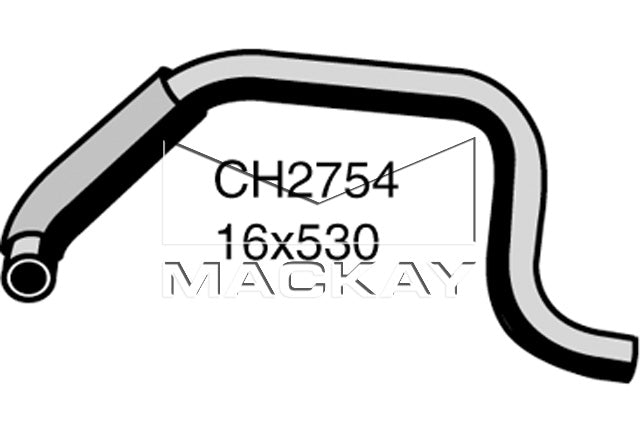 Mackay Heater Hose CH2754
