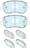 Bendix 4x4 Brake Pad Set DB2593 4WD