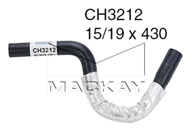 Mackay Heater Hose CH3212