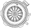 Mahle Interior Blower Fan AB 89 000P