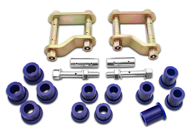 SuperPro Rear Greasable Shackle And Bush Kit Fits Nissan