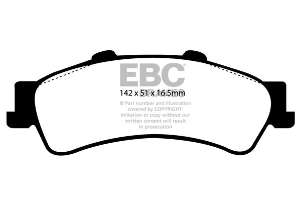 EBC Brake Pad Set DP61630