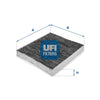 UFI Filters Cabin Air Filter 54.114.00