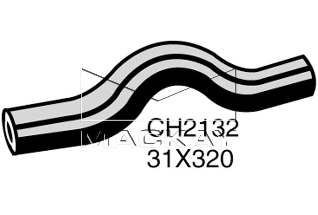 Mackay Top Radiator Hose CH2132