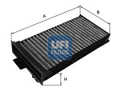 UFI Filters Cabin Air Filter 54.125.00