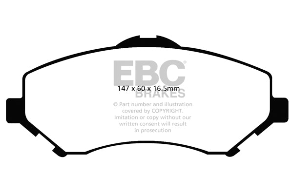 EBC Greenstuff Jeep/Dodge Front Pads DP61798