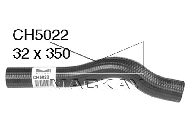 Mackay Top Radiator Hose CH5022