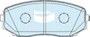 Bendix Ultimate 4WD Brake Pad Set DB1916 ULT4WD