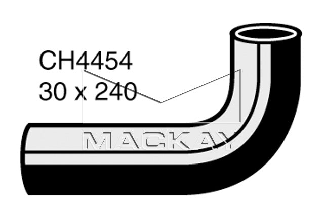 Mackay Top Radiator Hose CH4454
