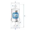 UFI Filters Fuel Filter 31.832.00