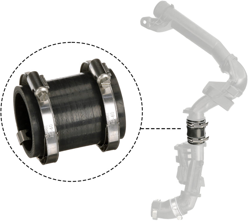 Gates Turbo Charger Hose 09-1505