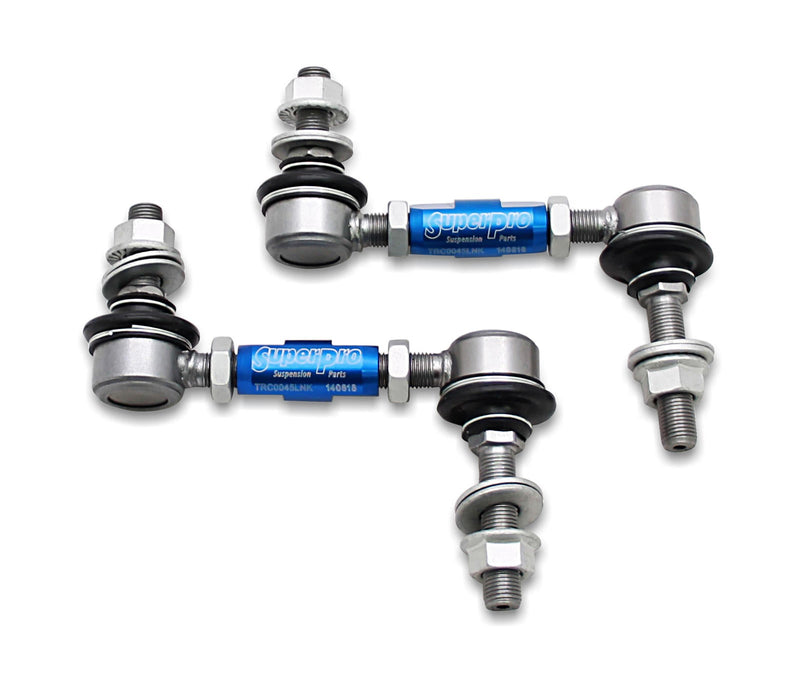 SuperPro Swaybar Link Front Kit Heavy Duty Adjustable