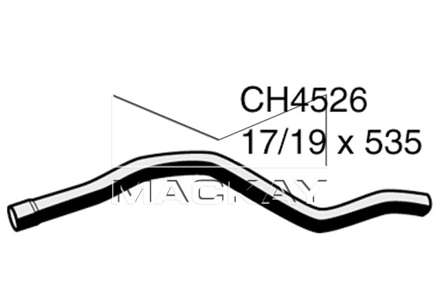 Mackay Heater Hose CH4526