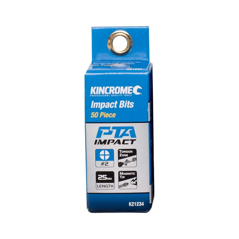 Kincrome Impact Bit Ph#2 25Mm 50Pk K21234