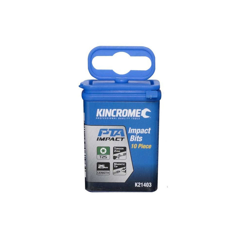 Kincrome Impact Bit Torx T25 25Mm 10Pk K21403