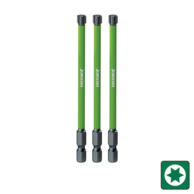 Kincrome Impact Bit Torx T25 100Mm 3Pk K21413