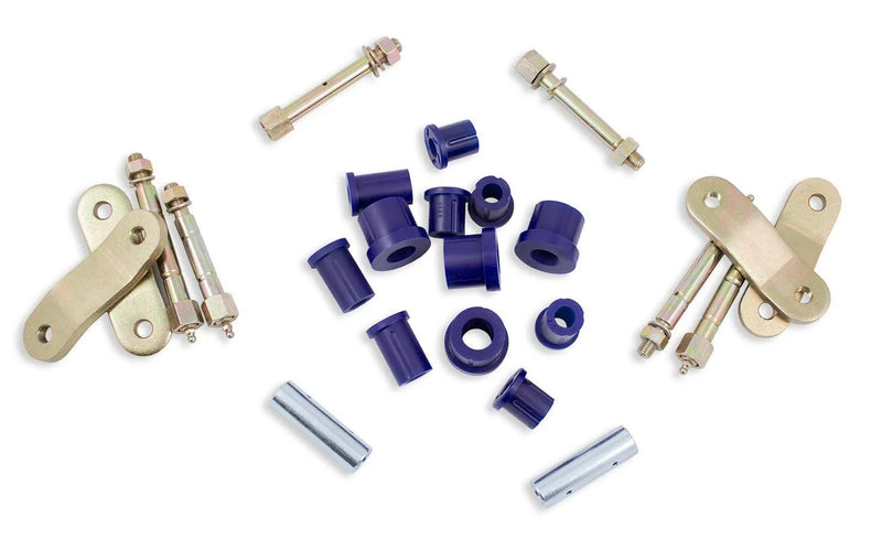SuperPro KIT218SK Greasable Shackle + Bushing Kit w/Fixed