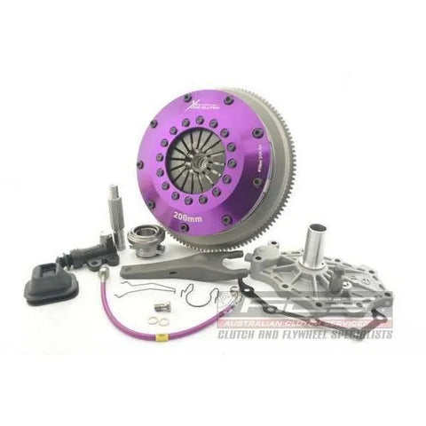 Xtreme Clutch KNI20526-2E 200mm Rigid Solid Ceramic Twin