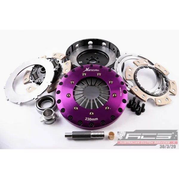 Xtreme Clutch KNI23530-2B 230mm Sprung Ceramic Twin Plate
