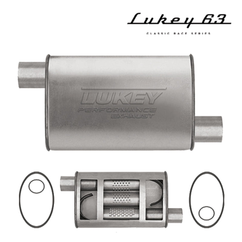 Lukey Muffler-Exhaust Sports LT17749