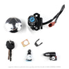 Honda CB 400 SS 2002-2008 Generic Ignition Switch Fuel Gas Cap Seat Lock Keys Set Fit