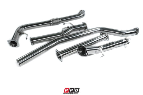 Nissan Navara (2005-2006) D40 TD 3" Stainless Steel Exhaust System - Image 2
