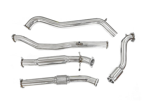 Ford Ranger PX / PXII 2.2L (2011-2016) 3" Stainless Turbo Back Exhaust - Image 2