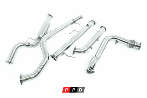 Mitsubishi Pajero (2006-2016) NS NT NW NX 3.2L TD (NON-DPF MODELS) - 3" Stainless Steel Turbo Back Exhaust - Image 2