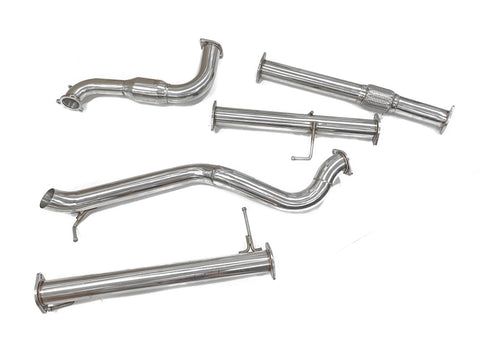 Mitsubishi Challenger (2009-2015) PB PC 2.5 TD - 3" Stainless Steel Turbo Back Exhaust