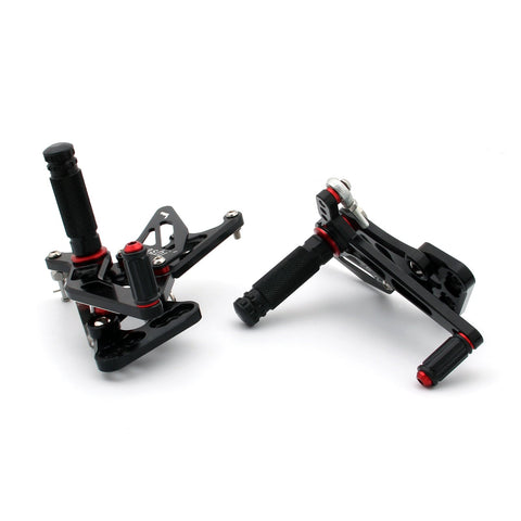 Suzuki GSXR1000 GSXR 1000 2005-2006 Generic Rearset Rear set Footpegs Adjustable