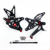 Kawasaki ZX6R ZX 6R 2009-2011 Generic Rearset Rear set Footpegs Adjustable