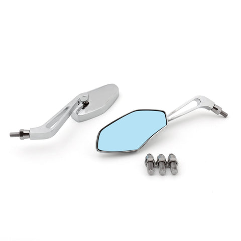 Harley Generic Universal 8mm 10mm Motorcycle Cruiser Side Rear View Mirrors