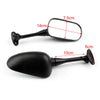 HONDA CBR600RR 2003-2014 CBR 1000 RR 2004-2007 Side Black Generic Rear View Mirror