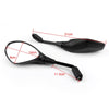 BMW F650GS F800GS F800R Aprilia Tuono SL750 Generic Motorcycle Rear View Mirror 10mm