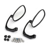 Cafe Racer Bobber Custom Bobber Generic Pair M8 M10 Retro L-Bar Rearview Mirrors