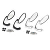 Cafe Racer Bobber Custom Bobber Generic Pair M8 M10 Retro L-Bar Rearview Mirrors