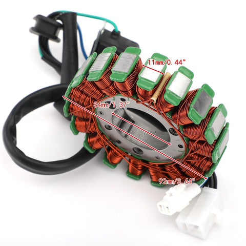 Suzuki LTZ250 LT-Z250 QuadSport Z250 2004-2009 32101-05G00 Generic Alternator Stator